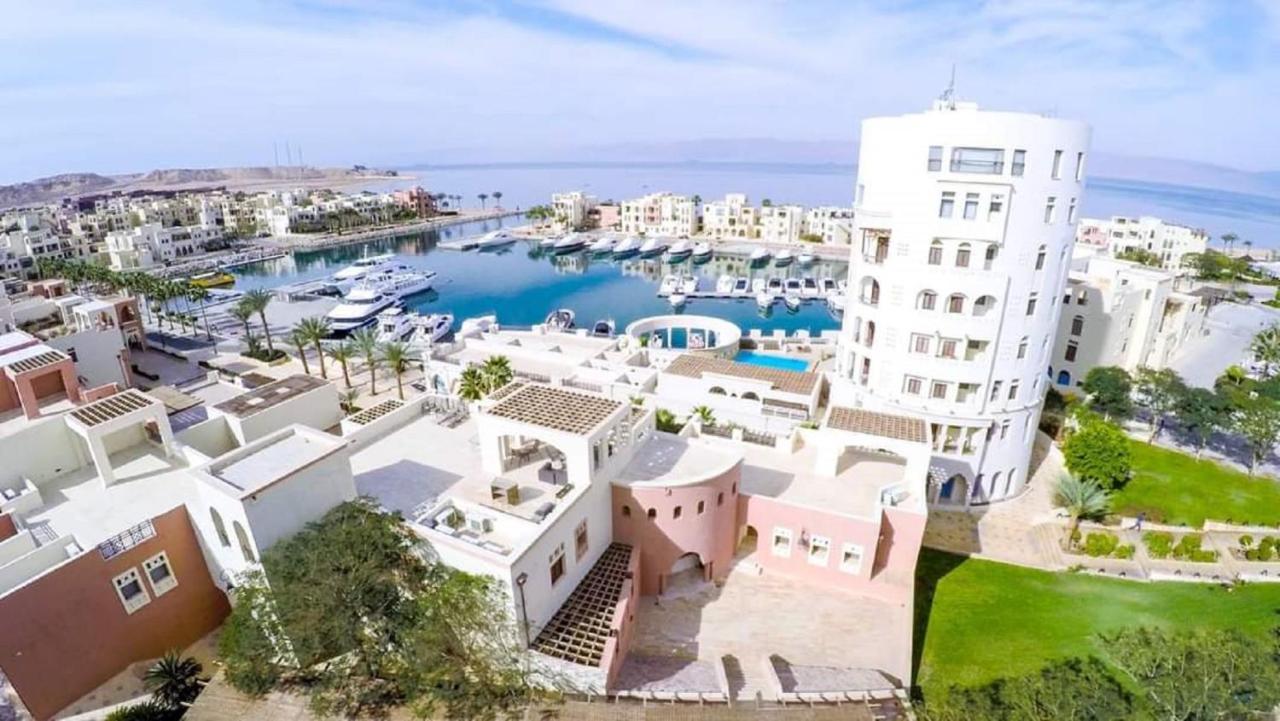 Gorgeous Pool View Apartment - Tala Bay Resort, Akaba Exteriér fotografie